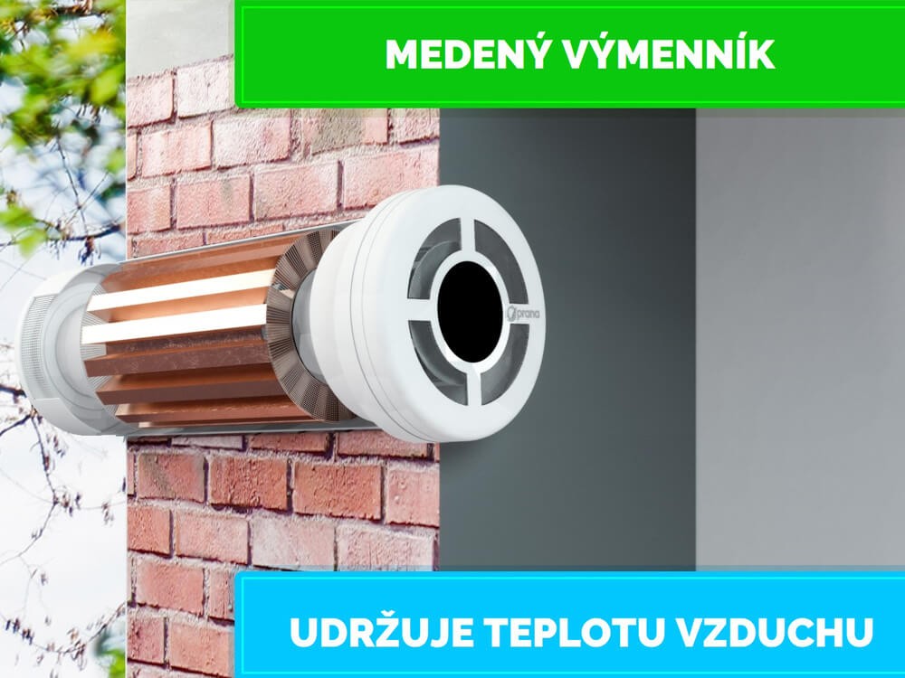 Lokálna rekuperačná jednotka PRANA 150 Premium
